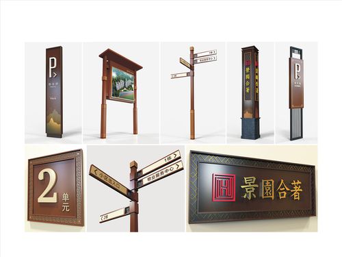 標識的力量 地產項目中導視牌設計的藝術與功能